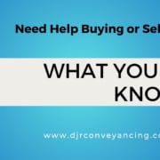 Buying or Selling property? DJR Conveyancing can help